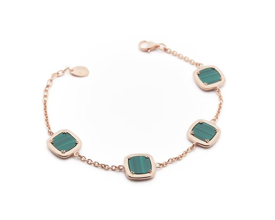 Bracelet Madì Femme Safari in Argent Malachite 3919200 - 3919200